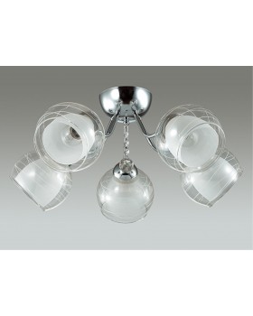 3071/5C COMFI LN16 055 хром Люстра потолочная E27 5*40W 220V BRINNA-foto3