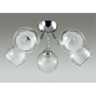 3071/5C COMFI LN16 055 хром Люстра потолочная E27 5*40W 220V BRINNA-foto3