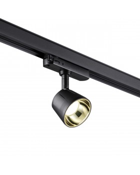 358720 PORT NT21 120 черный/золото Трехфазный трековый светодиодный светильник IP20 LED 4000K 10W 100-265V KNOF-foto5