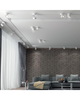 358778 PORT NT21 093 белый Светильник трековый однофазный трехжильный IP20 LED 15W 4000K 1300Лм 100-265V GRODA-foto3