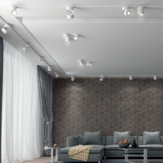 358778 PORT NT21 093 белый Светильник трековый однофазный трехжильный IP20 LED 15W 4000K 1300Лм 100-265V GRODA-foto3