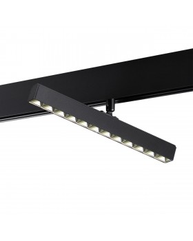 358610 SHINO NT21 045 черный Трековый светильник для низковольного шинопровода IP20 LED 4000K 12W 48V FLUM-foto4