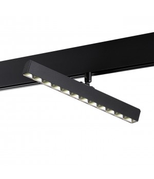 358610 SHINO NT21 045 черный Трековый светильник для низковольного шинопровода IP20 LED 4000K 12W 48V FLUM-foto4