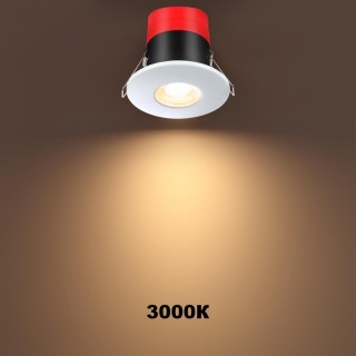 358639 SPOT NT21 243 белый Светильник встраиваемый светодиодный диммируемый, смена цв. температуры IP65 LED 3000К\4000К\5000К 8W 220V REGEN-foto5