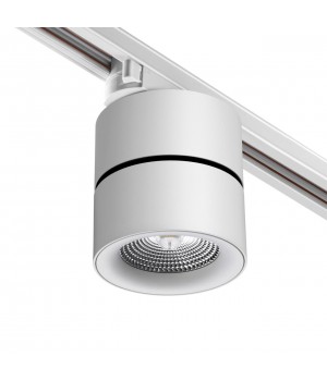 358786 PORT NT21 093 белый Светильник трековый однофазный трехжильный IP20 LED 25W 4000K 2200Лм 100-265V GRODA-foto6