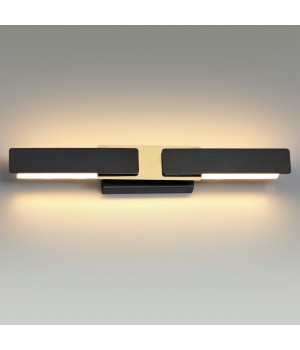 4991/9WL L-VISION ODL23 381 черный/золотой/металл/акрил Бра LED 9W 3000K FIERRO-foto3