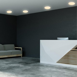 358146 SPOT NT19 271 белый Встраиваемый светильник IP20 LED 4000K 24W 85 - 265V MOON-foto3