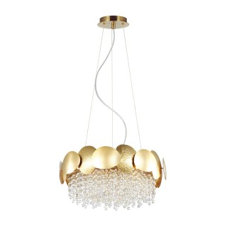 4636/4 CLASSIC ODL20 445 золото/хрусталь/металл Люстра E14 4*40W 220V ULLA-foto5