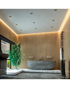 358484 SPOT NT21 246 золото Светильник встраиваемый IP44 LED 3000K 10W 100-265V METIS-foto3