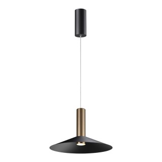 358985 OVER NT22 159 бронза светлая/черный Светильник светодиодный накладной, провод 2м IP20 LED 4000K 15W 220V ALBA-foto4