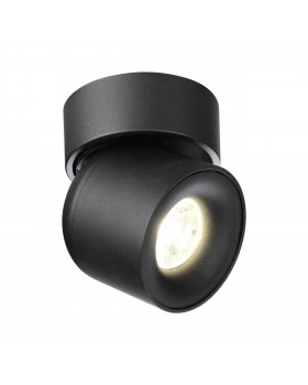 358809 OVER NT21 186 черный Светильник накладной светодиодный IP20 LED 10W 850Лм 4000K 220V GESSO-foto5