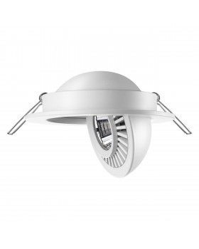 358815 SPOT NT21 252 белый Светильник встраиваемый светодиодный IP20 LED 9W 770Лм 4000K 220V GESSO-foto5