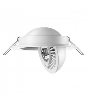 358815 SPOT NT21 252 белый Светильник встраиваемый светодиодный IP20 LED 9W 770Лм 4000K 220V GESSO-foto5