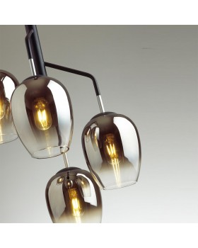 4759/1W MODERN ODL21 347 дымчатый/черный Бра с выкл. E27 60W PALTA-foto5