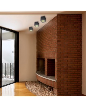 357962 OVER NT19 206 черный Накладной светильник IP20 LED 4000К 30W 200-260V RECTE-foto3