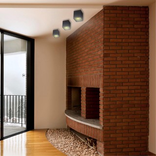 357962 OVER NT19 206 черный Накладной светильник IP20 LED 4000К 30W 200-260V RECTE-foto3