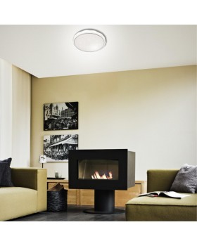 2045/DL PALE SN 089 Светильник пластик/белый/прозрачный LED 48Вт 4000K D400 IP43 GINO-foto3