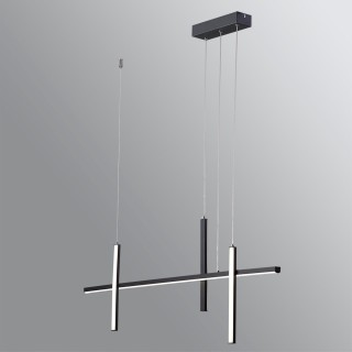 6606/32L HIGHTECH ODL23 145 черный/металл Подвесной св-к IP20 LED 32W 3000K VETTA-foto3