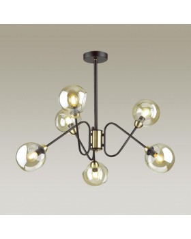 4518/6C LOFTI LN20 200 черный, бронза Люстра потолочная E14 6*40W 220V TIANA-foto3