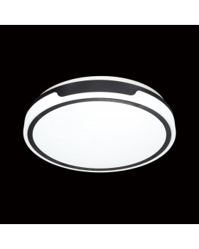 3052/DL TAN SN 031 Светильник пластик/белый/черный LED 48Вт 3000-6500К D390 IP43 пульт ДУ/ LampSmart AVELLA-foto3