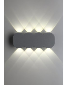 358561 STREET NT21 319 темно-серый Ландшафтный настенный светильник IP54 LED 4000K 8W 85-265V CALLE-foto4