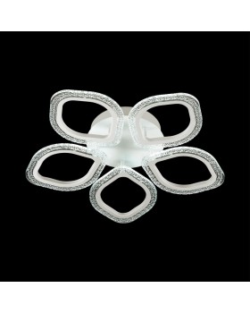 5202/90CL LEDIO LN22 025 белый Люстра потолочная диммир. с ДУ LED 90W 3000-6000К 5355Лм 220V MAGNOLIA-foto3