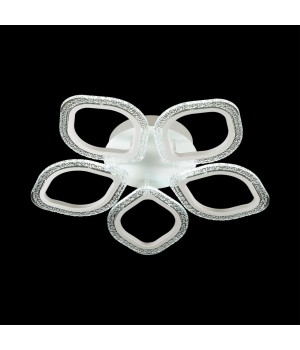 5202/90CL LEDIO LN22 025 белый Люстра потолочная диммир. с ДУ LED 90W 3000-6000К 5355Лм 220V MAGNOLIA-foto3