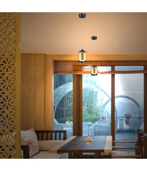 358515 OVER NT21 190 золото Светильник накладной светодиодный, провод 2м IP20 LED 4000K 15W 220V KAMP-foto4