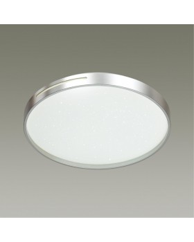 2076/DL PALE SN 077 Светильник пластик/белый/серебристый LED 48Вт 3000-6000K D390 IP43 пульт ДУ GETA SILVER-foto4