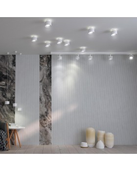 358979 SHINO NT22 047 белый Трековый светильник для низковольного шинопровода с переключ. цв. температуры IP20 LED 3000К\4000К\6000К 12W вниз + 3W вве-foto4