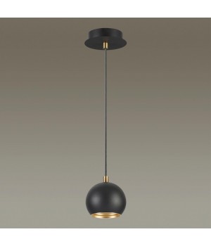 3635/1 MODERNI LN18 101 черный с бронзой Подвес G9 40W 220V NERUNI-foto4