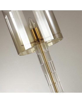 4886/1F HALL ODL_EX23 41 бронзовый/янтарн./металл/стекло Торшер E27 1*40W NICOLE-foto6