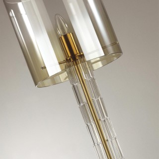 4886/1F HALL ODL_EX23 41 бронзовый/янтарн./металл/стекло Торшер E27 1*40W NICOLE-foto6