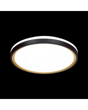 3045/EL PALE SN 029 Светильник пластик/белый/черно-золотой LED 72Вт 3000-6000К D495 IP43 пульт ДУ KLAPA-foto3