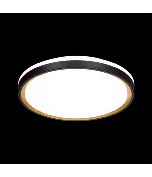 3045/EL PALE SN 029 Светильник пластик/белый/черно-золотой LED 72Вт 3000-6000К D495 IP43 пульт ДУ KLAPA-foto3