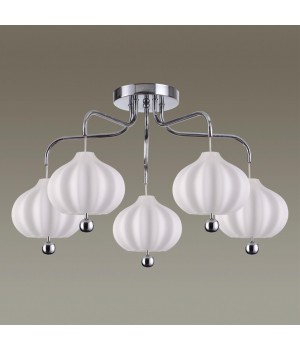 4458/5C COMFI LN20 084 хром, белый Люстра потолочная E27 5*60W 220V JULIET-foto3