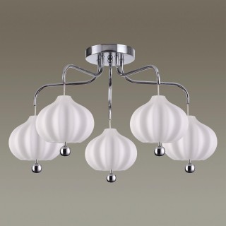 4458/5C COMFI LN20 084 хром, белый Люстра потолочная E27 5*60W 220V JULIET-foto3