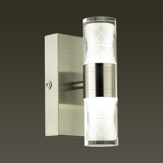 5223/10WL VINTAGE никель Бра IP44 LED 2*5W 4000K 220V WAGNER-foto3