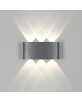 358460 STREET NT20 342 темно-серый Ландшафтный настенный светильник IP54 LED 4000K 6W 85-265V CALLE-foto5