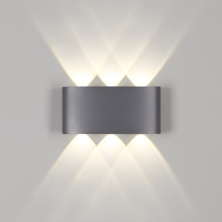 358460 STREET NT20 342 темно-серый  Ландшафтный настенный светильник IP54 LED 4000K 6W 85-265V CALLE-foto5