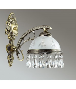 2989/1W CLASSI LN16 095 состаренная бронза Бра E27 60W 220V AVIFA-foto3