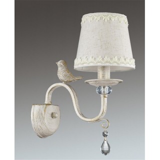 3404/1W CLASSI LN17 092 белый с золотой патиной Бра E14 40W 220V FRERI-foto3