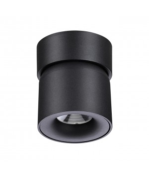 358809 OVER NT21 186 черный Светильник накладной светодиодный IP20 LED 10W 850Лм 4000K 220V GESSO-foto7