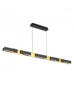 4991/40L L-VISION ODL23 381 черный/золотой/металл/акрил Люстра LED 40W 3000K FIERRO-foto5