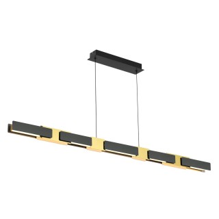 4991/40L L-VISION ODL23 381 черный/золотой/металл/акрил Люстра LED 40W 3000K FIERRO-foto5