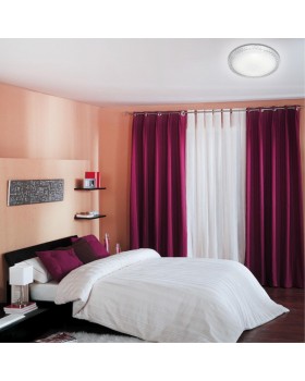 2036/FL PALE SN 072 Светильник пластик/белый/прозрачный LED 90Вт 3200-4200-6200K D600 IP43 пульт ДУ BRISA-foto3