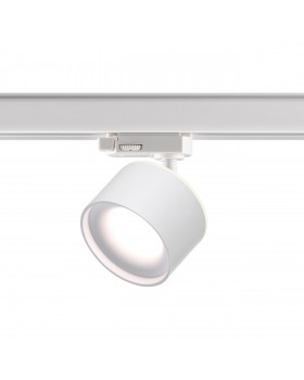 358976 PORT NT22 119 белый Трехфазный трековый светильник с переключ. цв. температуры IP20 LED 3000К\4000К\6000К 12W вниз + 3W вверх 110-265V GIRO-foto6
