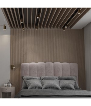 370878 PORT NT22 068 матовое золото Светильник трековый однофазный двухжильный IP20 GU10 9W 220V ULAR-foto3