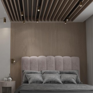 370878 PORT NT22 068 матовое золото Светильник трековый однофазный двухжильный IP20 GU10 9W 220V ULAR-foto3