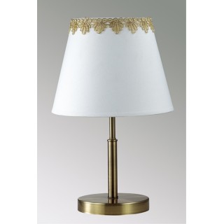 2998/1T COMFI LN16 077 бронзовый Настольная лампа E14 40W 220V PLACIDA-foto3